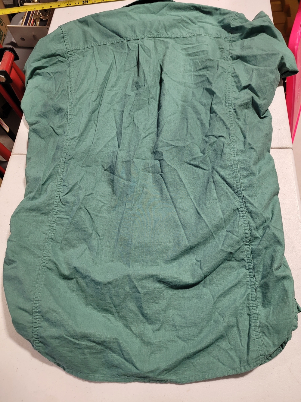 Universal Thread Seafoam Green Lightweight Button-Front Shirt Jacket - Picture 3 of 5